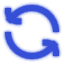 Currency exchange icon
